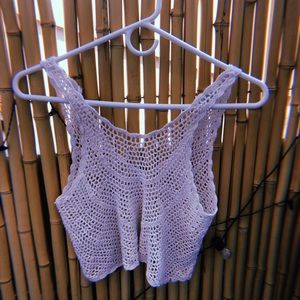 Volcom Crochet Crop Top
